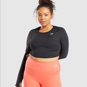 Gymshark long sleeve crop